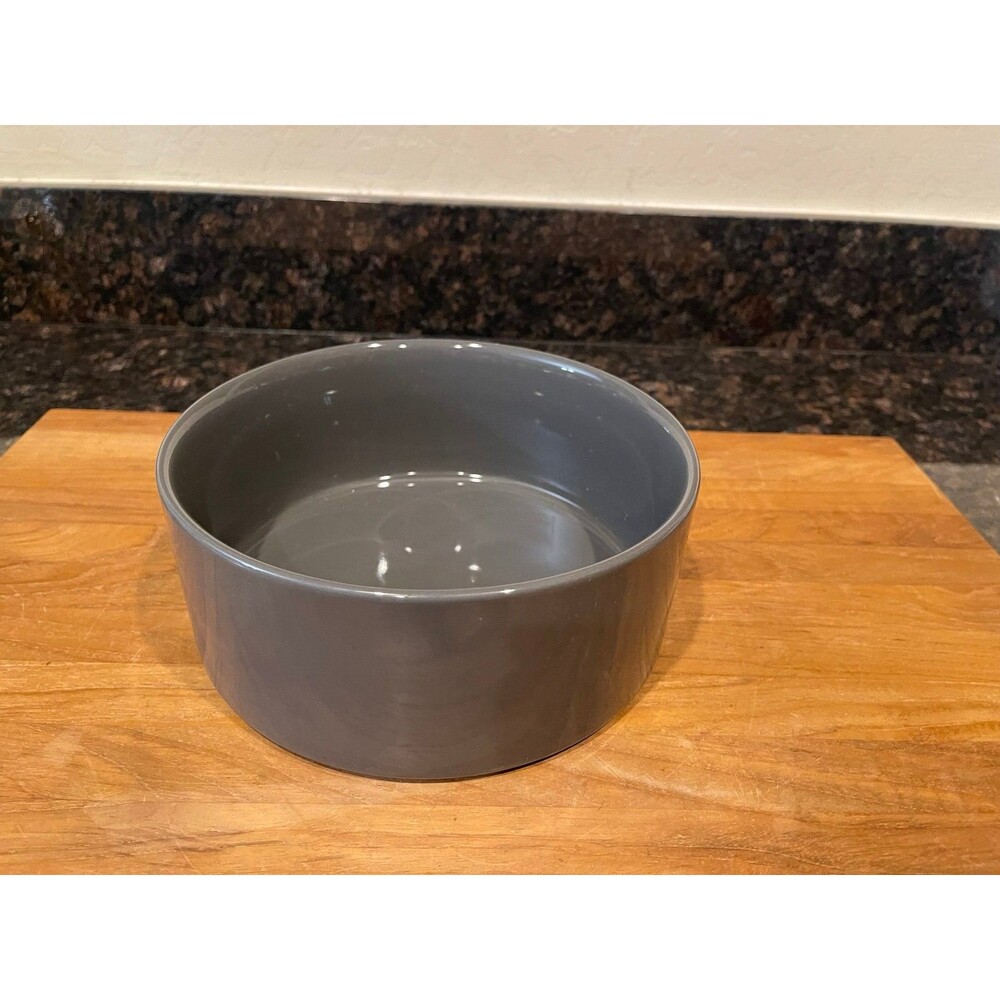 Pampered Chef Quick Cooker Ceramic dog bowl